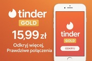 TINDER GOLD NA 1 miesiąc