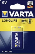 Bateria alkaliczna VARTA 9V Longlife