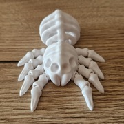 Halloween Pająk Ruchomy Figurka Flexi 11cm Gotyk Gotycki RPG Figurka Kolory