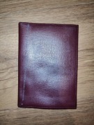 Portfel / Etui na dokumenty Czerwone 