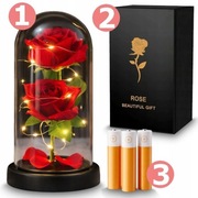 WIECZNA RÓŻA W SZKLE PREZENT NA WALENTYNKI!