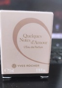 Woda perfumowana Quelques Notes d`Amour firmy Yves Rocher.