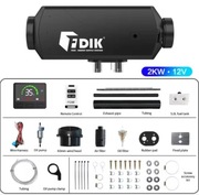 Webasto Ogrzewanie Postojowe 2kW 12V z Pilotem - Nagrzewnica Diesel