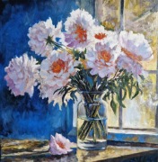 Obraz olejny Piwonie I 