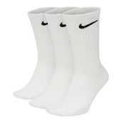 Nike skarpety długie białe BAWEŁNA 3 pary rozmiar 38-42