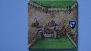 CARCASSONNE pojedyncze elementy PŁYTKA TERENU