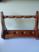 Drewniany stojak na fajki