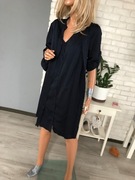 Simple  sukienka 2 w 1    granatowa