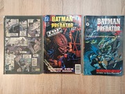 Komiksy Batman versus Predator części pierwsza, druga i trzecia 