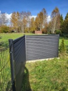 Ogrodzenie Tarasy Barierki Panel Żaluzja do Samodzielnego Montażu