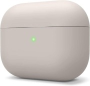 Silikonowe etui kompatybilne z Apple AirPods Pro (Stone) widoczność LED