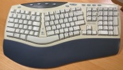 Logitech Cordless Desktop Pro Wireless Ergonomic PC Keyboard Y-RB7 vintage