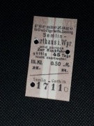 Magnes Bilet Semlin (Somonino) - Carthaus i. Wpr.