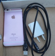 Apple iPhone 6S Rose Gold 32 GB bez iCloud bateria 100% + ładowarka