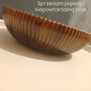 Misa miseczka dekoracyjna na drobiazgi żywica rękodzieło 