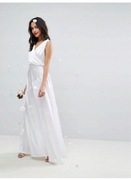 Zwiewna lekka suknia ślubna ASOS rozmiar S _EFL