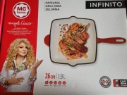 Patelnia grillowa 26cm 1,9l żeliwna Magda Gessler