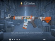 M4A4 Asiimov Battle Scarred Counter Strike 2
