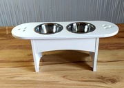  Stojak na miski dla psa półokrągły KR-20-2