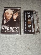 Zbigniew Herbert -czyta swoje wiersze - kaseta audio MC , Radio Kraków 