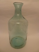 Gąsior na wino, stara butla baniak, szkło apteczne, retro, prl vintage