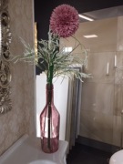 Wazon / butelka szkło, wysokość 46 cm