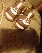 Sandałki niemowlęce niechodki chłopięce 