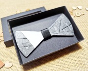 Mucha męska drewniana złoto Exclusive prezent ślub wesele Mvcha Nie Siada 