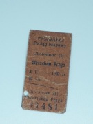 Magnes Bilet Chotomow - Warschau Praga