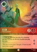 Disney LORCANA Elsa Concerned Sister EPIC FOIL 11WSP #215