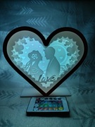 Para Młoda Lampka Led