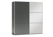 Szafa VIGO 250x65x215 cm grafit z lustrem
