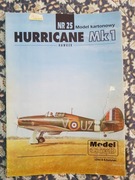 Model kartonowy HURRICANE Mk1 Hawker 