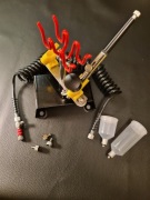 Zestaw do aerografu – aerograf + wąż + szybkozłączka + stojak