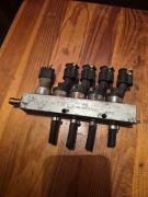 Wtryski wtryskiwacze LPG Gazu BRC pomarańczowe sekwencja listwa 