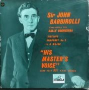 Sir John Barbirolli - Symphony No. 2 In D Major, LP, UK ,1954