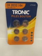 Baterie Guzikowe CR 2032 Tronic 