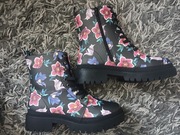 Kozaki botki w kwiaty 