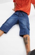 Spodenki jeansowe męskie r.62, 100% bawełna