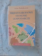 Książka " Międzynarodowe stosunki gospodarcze"Adam Budnikowski