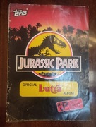 Jurrasic Park album z naklejkami Lutra wydanie PL lata 90