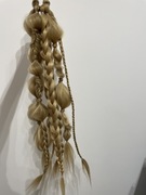 Gumka z włosami syntetycznymi 