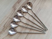 POSREBRZANE ŁYŻECZKI DO PRZYSTAWEK