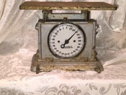 Stara waga łazienkowa JARASO 125 kg – mechaniczna, vintage