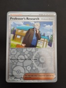 Professor's research Rowan reverse holo - Prismatic Evolutions PRE  