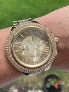 Zegarek Michael Kolors z cyrkoniami złoty