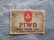 Etykieta Piwo Jasne Pełne Browar w Częstochowie