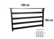 Balustrada francuska okienna 140 cm okno 110 cm BF01 Dowolny RAL