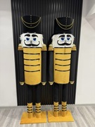 DZIADEK DO ORZECHÓW- figury świąteczne 190cm-dekoracja XXL PREMIUM