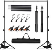 Zestaw statywów do tła fotograficznego Heysliy HTL30 2x3m